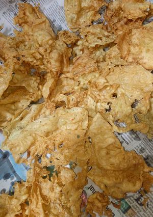 Foto resep Peyek rebon + peyek teri