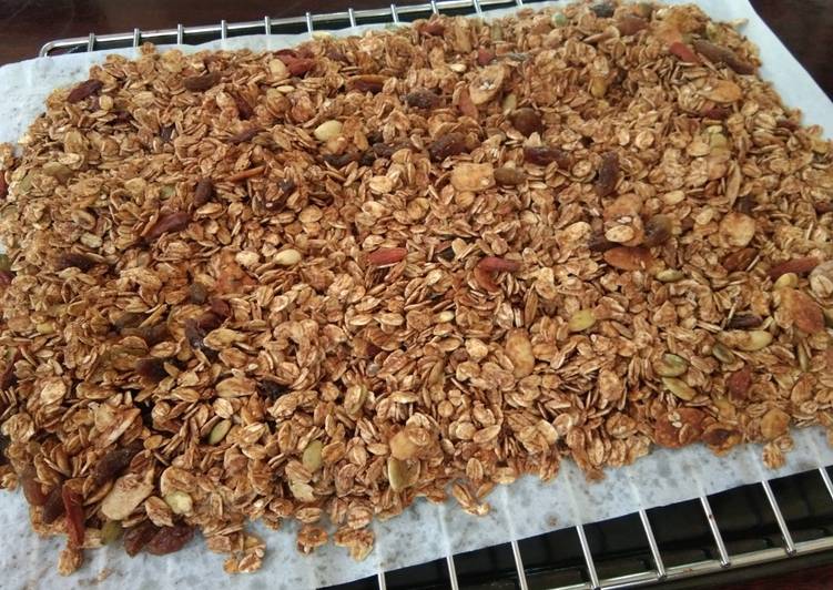 Cara Gampang Membuat Choco granola Anti Gagal