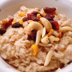 Oatmeal porridge A picture of Oatmeal porridge.