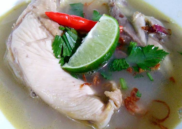 Resep Sop Ayam Pak Min Klaten yang Bikin Ngiler