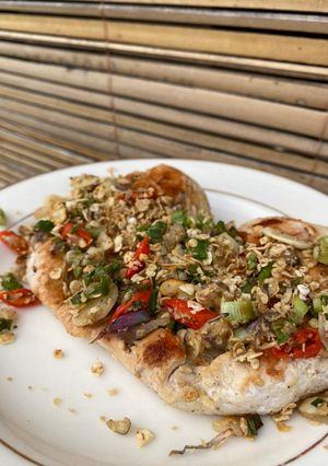 Foto resep Menu Diet: Ayam panggang cabai bawang