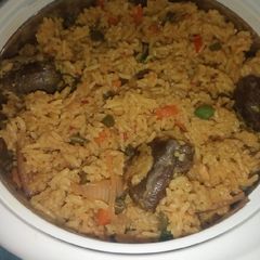 Vegetable Jollof Rice A picture of Vegetable Jollof Rice.