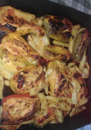 Foto di Peperoni ripieni con patate