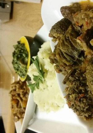 A picture of African cuisine.