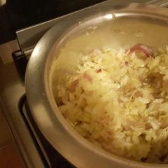 A picture of Steamed cabbage.
