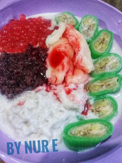 Foto resep Es Pisang Ijo