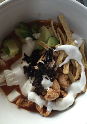 Una foto de Sopa Azteca 🍲