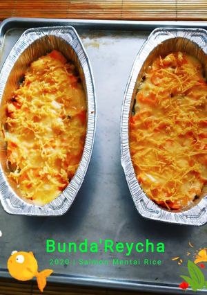 Foto resep 🐟 Salmon Mentai Rice