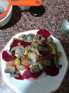 Una foto de Ensalada de Champiñones