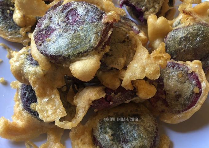 Resep Ubi Ungu Goreng Crispy Oleh Novi Indah Cookpad