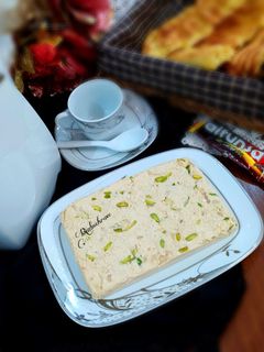 عکسی از دستور حلوا شکری(حلوا ارده)