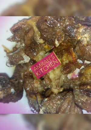 A picture of Fried meat.