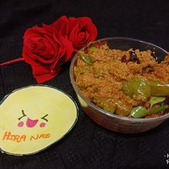A picture of Hyderabadi mirchon ka salan.