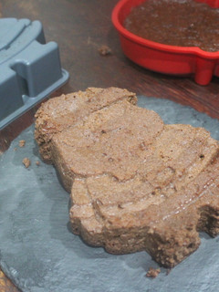 Una foto de Bizcocho de garbanzos y chocolate
