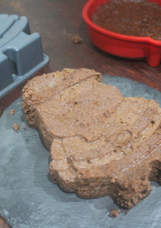 Una foto de Bizcocho de garbanzos y chocolate