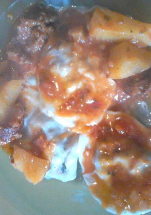 Una foto de Ravioles caseros de acelga zanahoria y queso..!