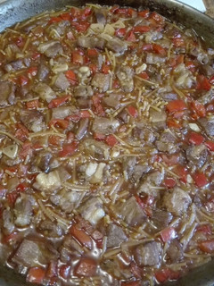 Una foto de Fideos a la cazuela