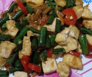 Resep mudah Oseng Tahu Kacang Panjang Lezat Mantap