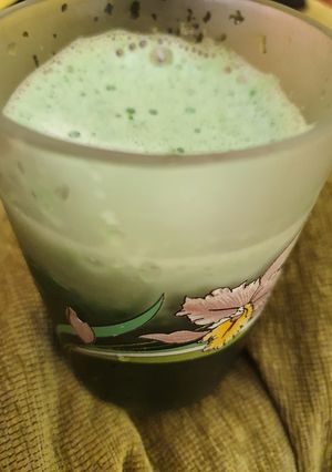 صورة لوصفة العصير الاخضر🍀🥤 صحي