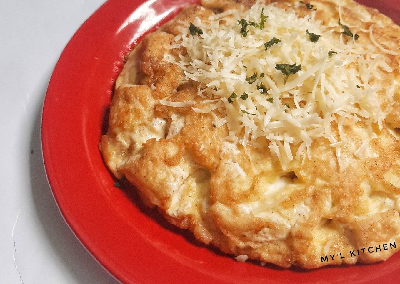 Omelet Tahu Keju