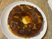 Una foto de torta de higos