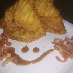 A picture of Strips Potato Samosa.