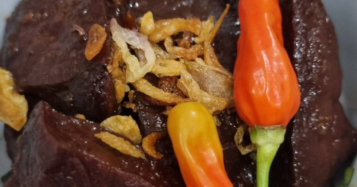 Resep ️08 Bacem Paru Sapi Paling Praktis dan Simple