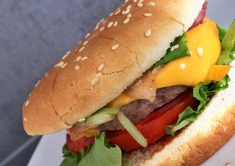 Easiest Way to Make Super Quick Homemade 🍔 Hamburger 🍔