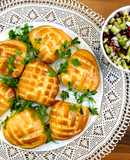 پیراشکی گوشت و هویج (نان غذایی)