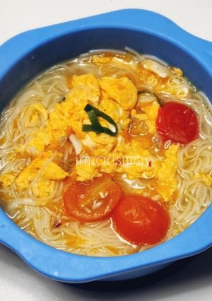 Foto resep 522. Misoa Kuah Telur