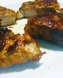 Thịt ba chỉ lợn áp chảo