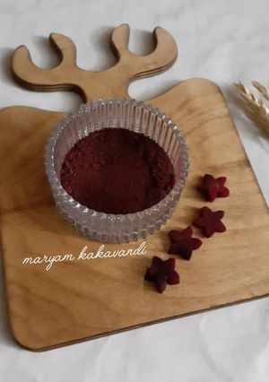 عکسی از دستور پودر لبو