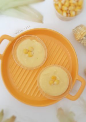 Foto resep Camilan bayi 9m: Puding Jagung, gluten free