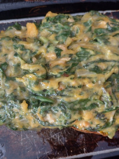 Una foto de Calabaza rellena con espinaca y pollo