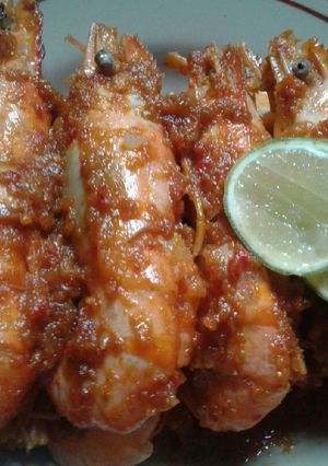 Foto resep Tumis udang galah Enak