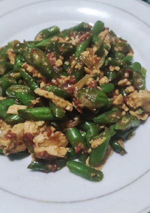 Foto resep Tumis buncis kornet tahu
