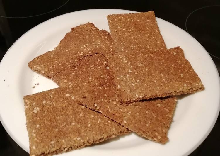 Easiest Way to Prepare Homemade Keto/Paleo/Vegan Crackers