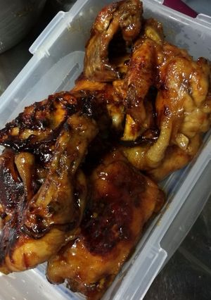 Foto resep Ayam bakar bumbu instan