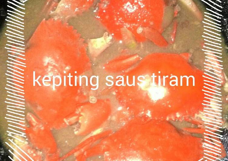 Kepiting saus tiram sederhana