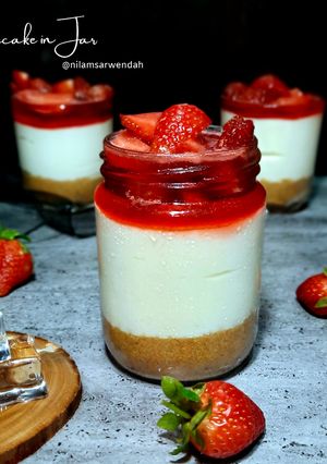 Foto resep Cheesecake in Jar~ simpel