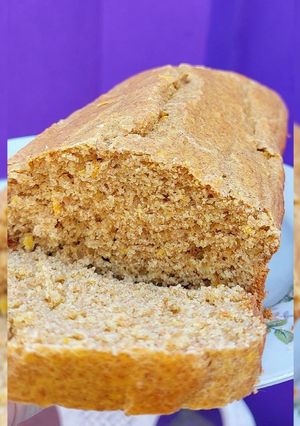 Una foto de Budín de naranja saludable🍊