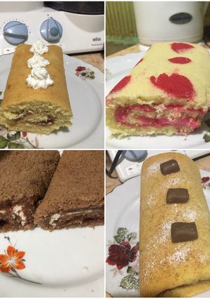 صورة لوصفة افكار لتزيين السويسرول