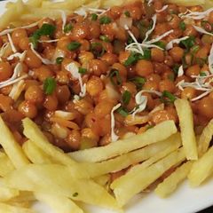 A picture of Special Chinese chana Chaat.