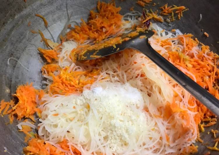 Langkah Mudah untuk mengolah Tumis bihun jagung seadanya, Sempurna