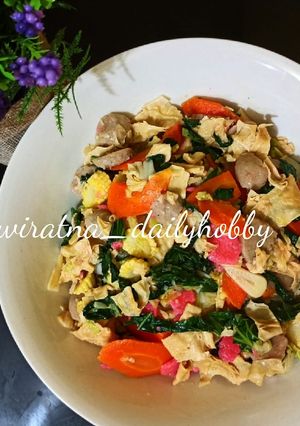 Foto resep Capcay Goreng Komplit Sederhana