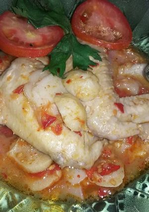 Foto resep Seblak kuah sayap baso spesial