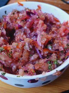 Una foto de Pico de gallo
