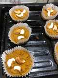 Muffins paleo de calabaza y coco