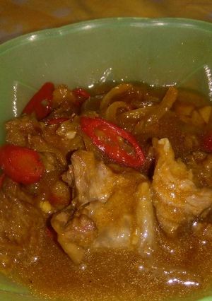 Foto resep Tumis daging asam manis
