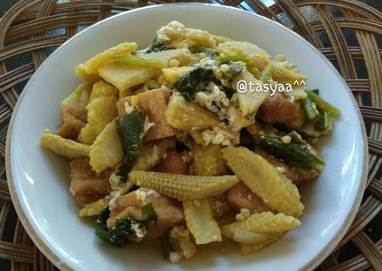 Resep Orak Arik Jagung Muda Anti Gagal